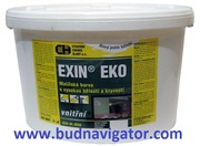 Чешская износостойкая  акриловая краска EXIN EKO.