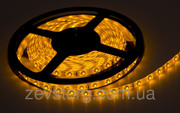 Светодиодная (LED) лента 60SMD(3528) 12V 5м. Желтый цвет