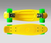 Скейт Penny Board 22 желтый