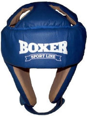 Шлем каратэ кожвинил Boxer Sport Line,  размер L (шлем для единоборств)