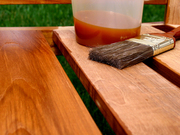Стрий Льняное масло для дерева помогает улучшить внешний вид древесины