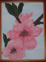 Продаться картина мальована акриловими фарбами на полотніА вже весна!